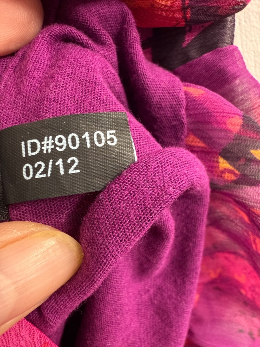 Express Fuchsia & Magenta Floral Lace-Back Camisole - Picture 7 of 10